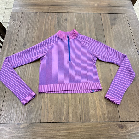 Lululemon Rest Less Cropped Half Zip - Picture 4 of 9